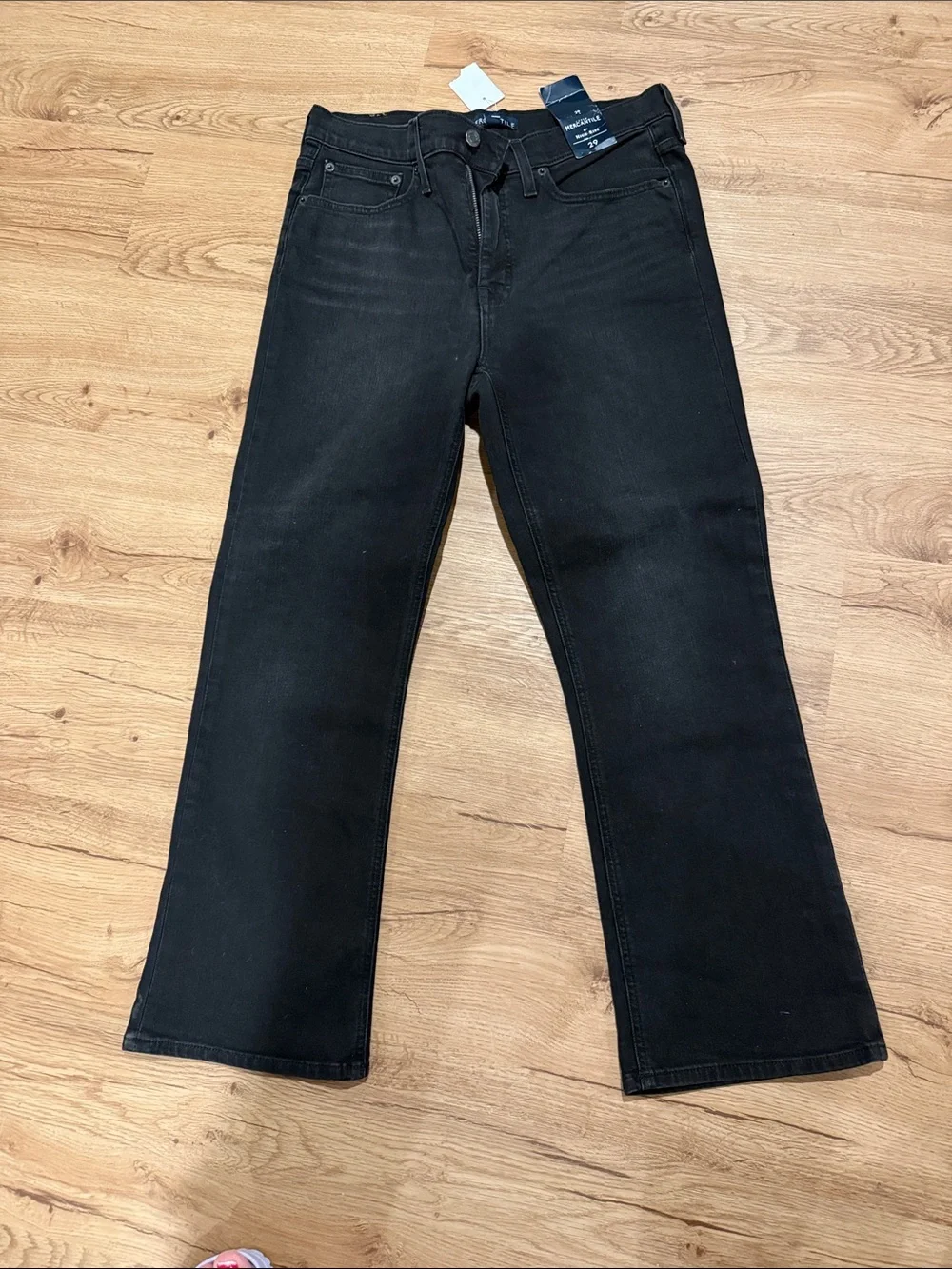 J Crew mercantile black jeans